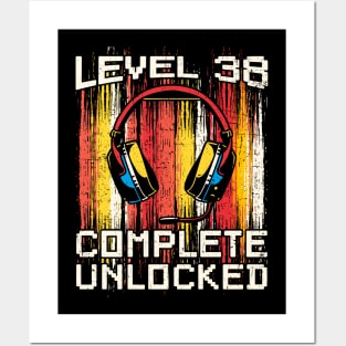 Level 38 complete unlocked Posters and Art